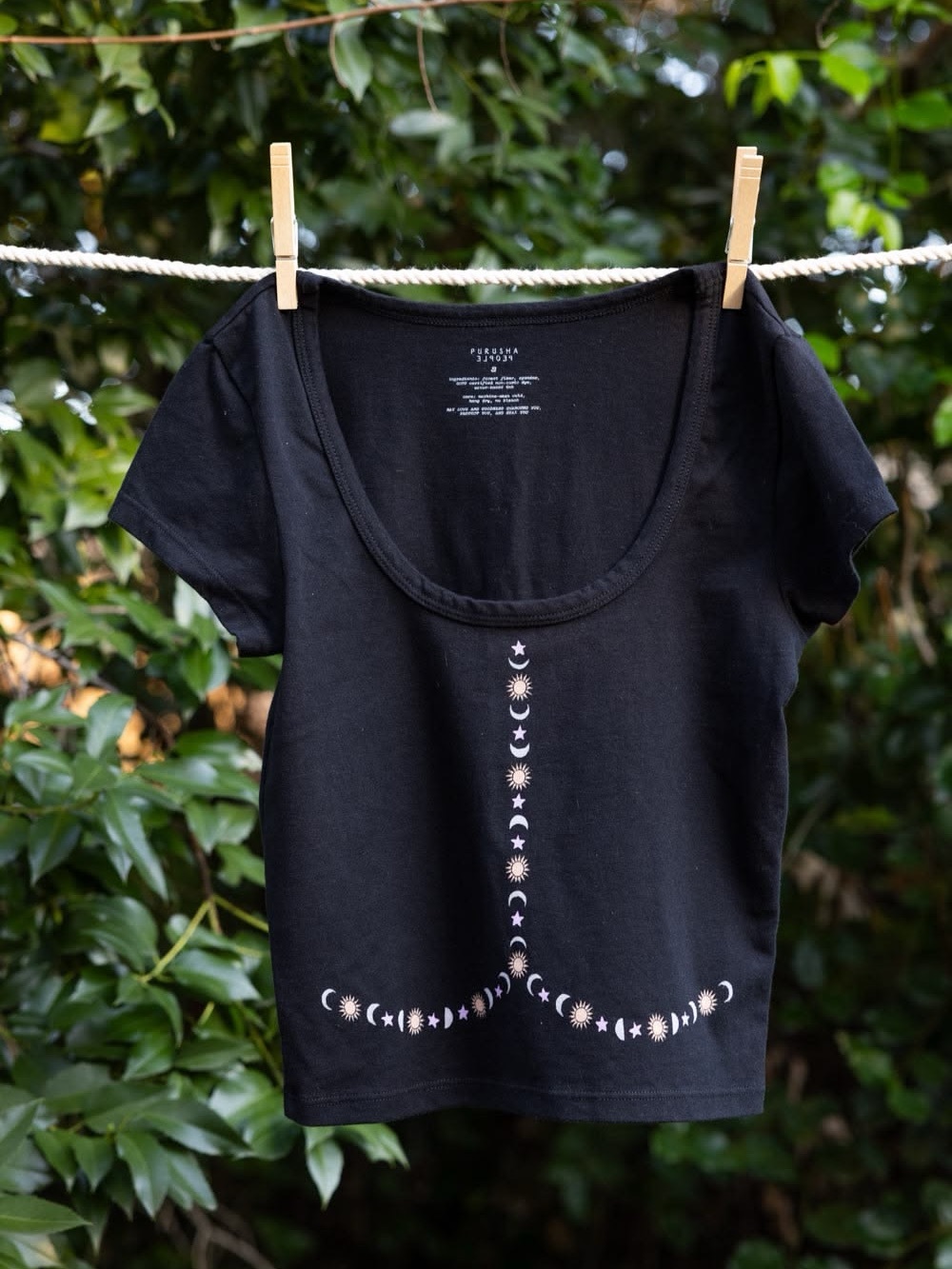 NWOT Purusha People Invocation Drew Tee size 2X